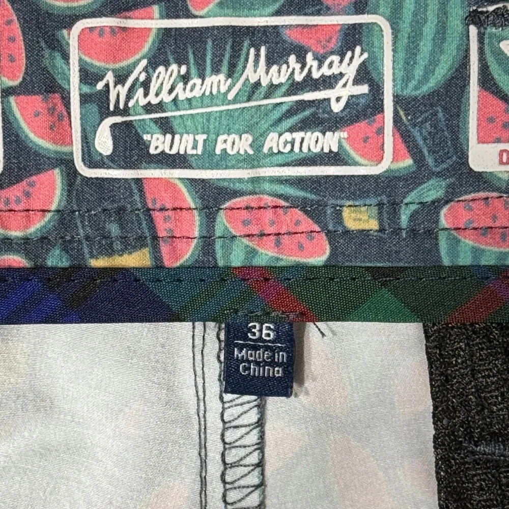 William Murray Watermelon Print Our Water Hazard Shorts